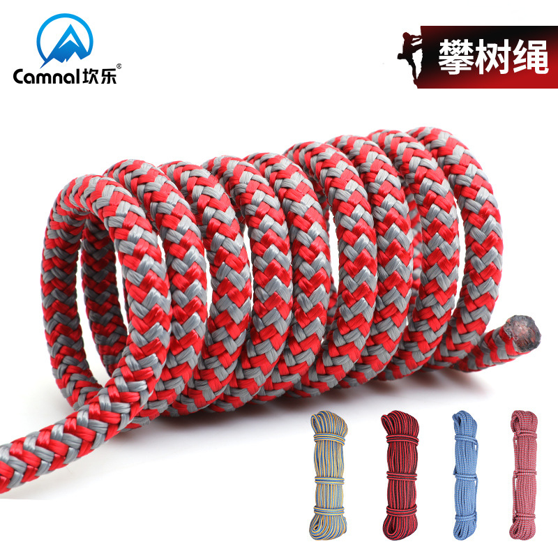 Rope Climbing Static - 5m-Φ: 8mm/11,5mm-Hochtemperaturbeständiges Knotenseil, für Baumklettern im