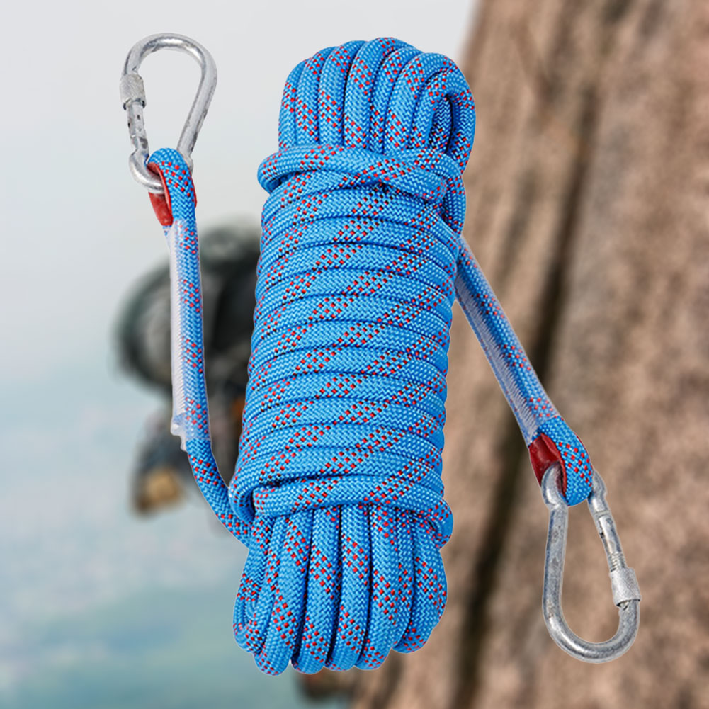 Rope Climbing Static - 10mm Outdoor Statisches Abseilseil mit 2