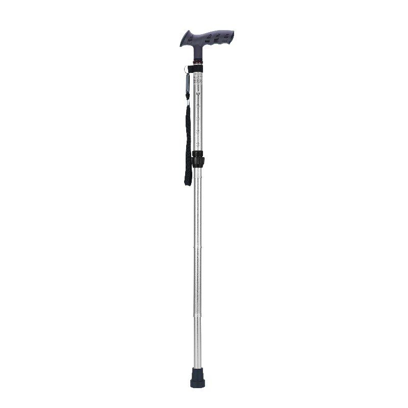 Outdoor Adventure Therapy - Verstellbarer, leichter Aluminium-Gehstock, tragbar und faltbar