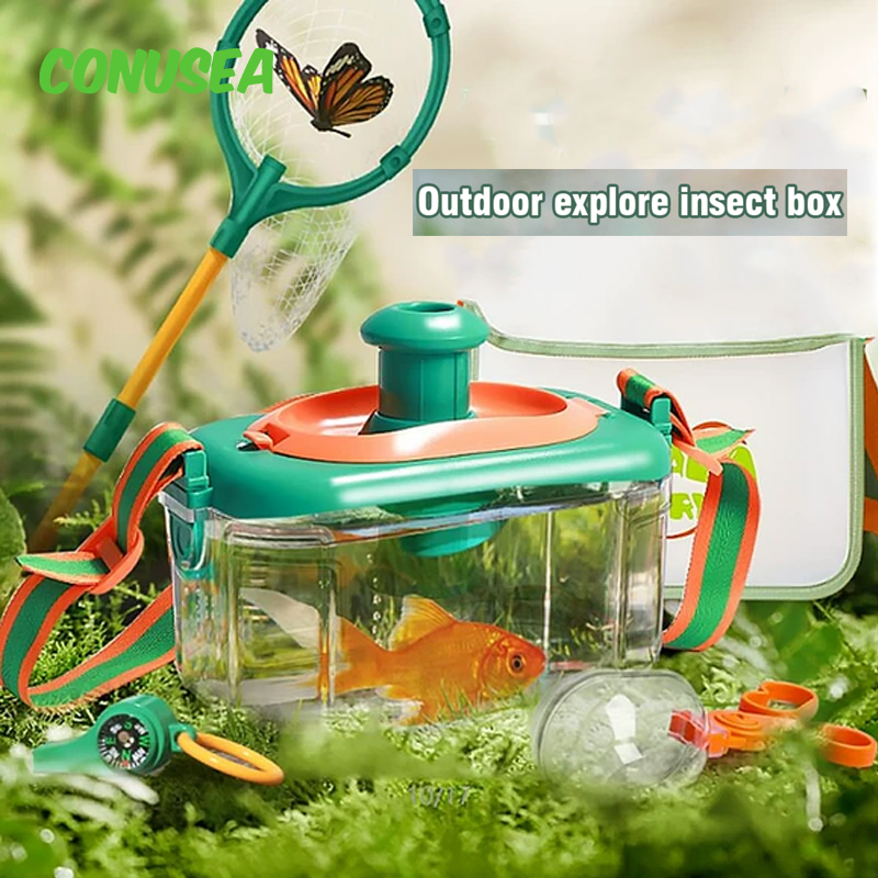 Outdoor Adventure For Kids - Kinder-Insekten-Schmetterlingsfänger für Kinder, Outdoor-Aktivitäten, Spielzeug, pädagogisches