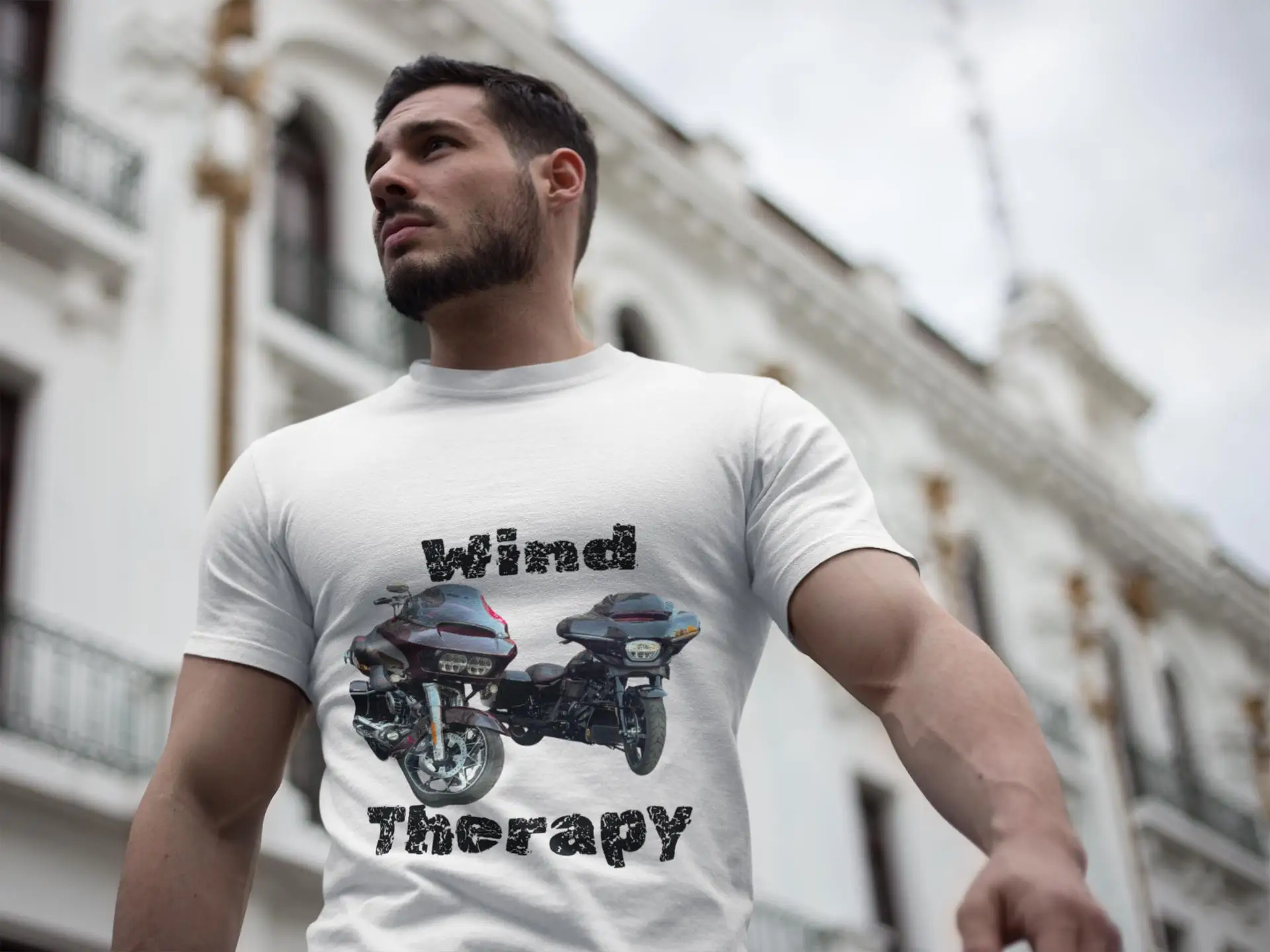 Outdoor Adventure Therapy - Wind Therapy Lets Ride T-Shirt mit