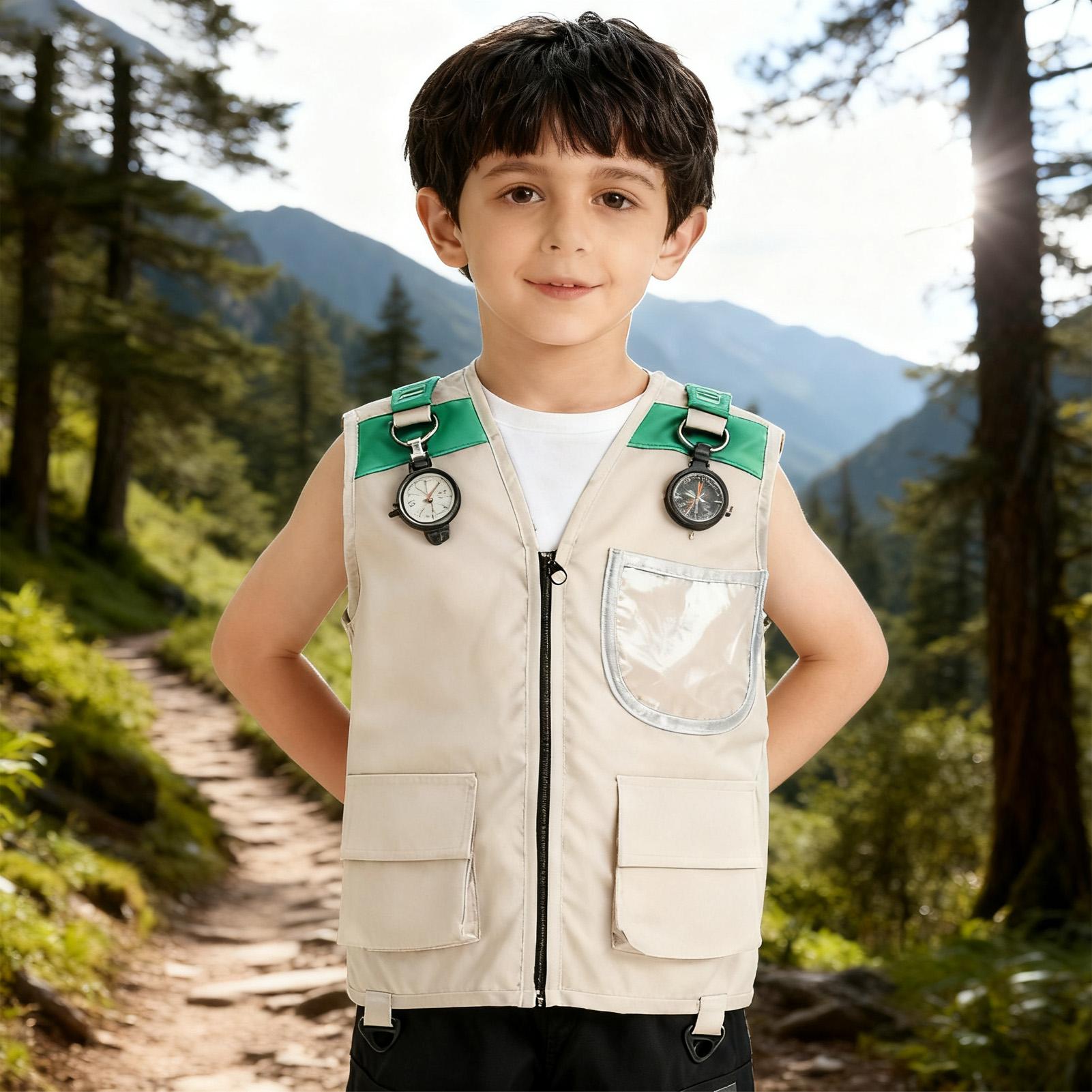 Kinder-Entdeckerweste Kostüm S – Outdoor Adventure For Kids Bewertung und Preis