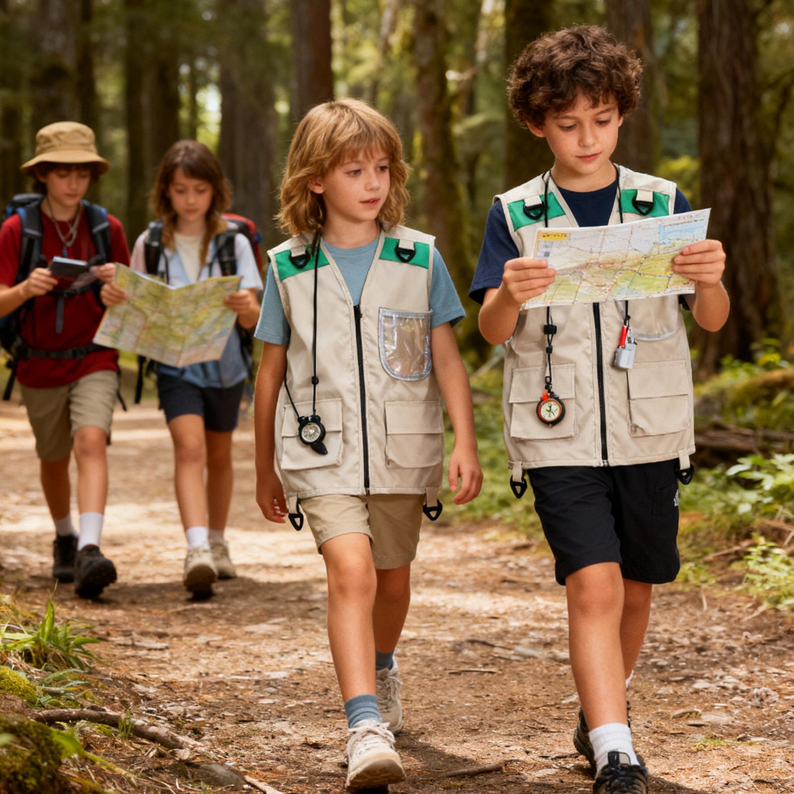 Kinder-Entdeckerweste Kostüm S – Outdoor Adventure For Kids Bewertung und Preis