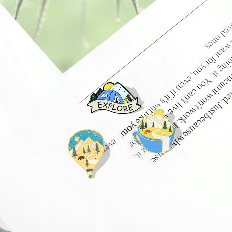 Camping Abenteuer Emaille Pins – Outdoor Adventure For Kids Bewertung und Preis