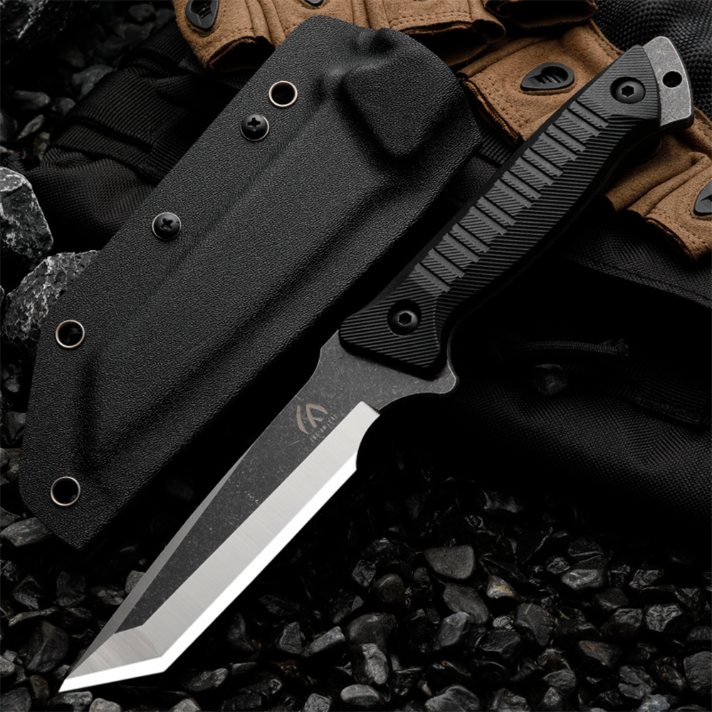 Huangfu hohe Härte 7 cr13mov S – Survival Knife Full Tang Bewertung und Preis