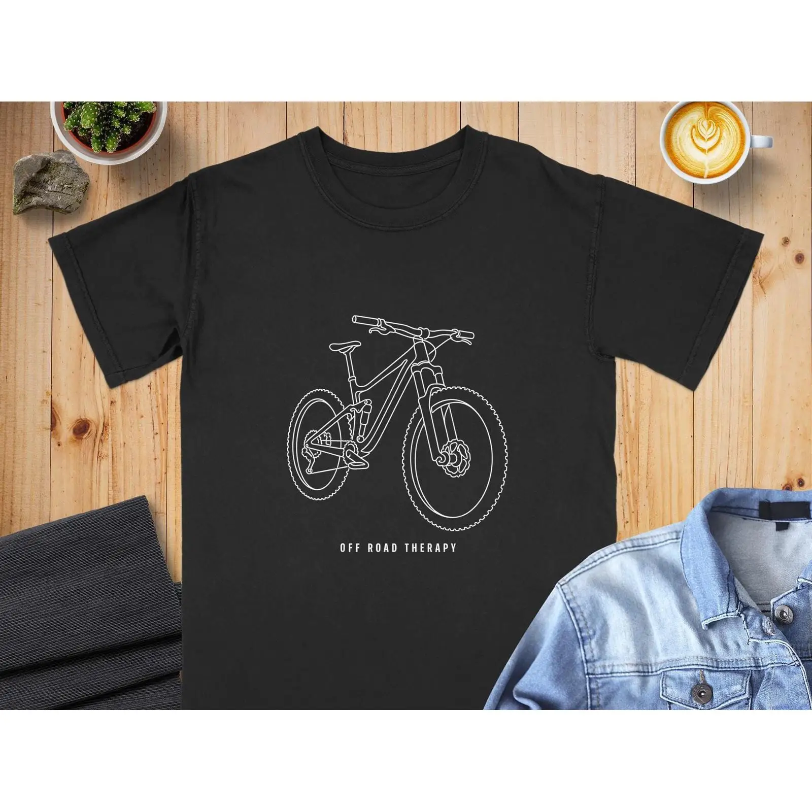 Mountainbike-T-Shirt Off Road  – Outdoor Adventure Therapy Bewertung und Preis