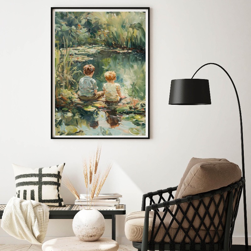 Vintage Jungenzimmer Kunst Pos – Outdoor Adventure For Kids Bewertung und Preis