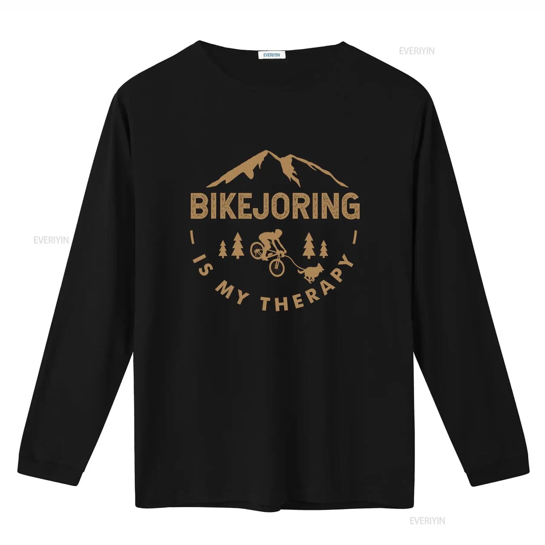 Bikejoring Is My Therapy T-Shi – Outdoor Adventure Therapy Bewertung und Preis