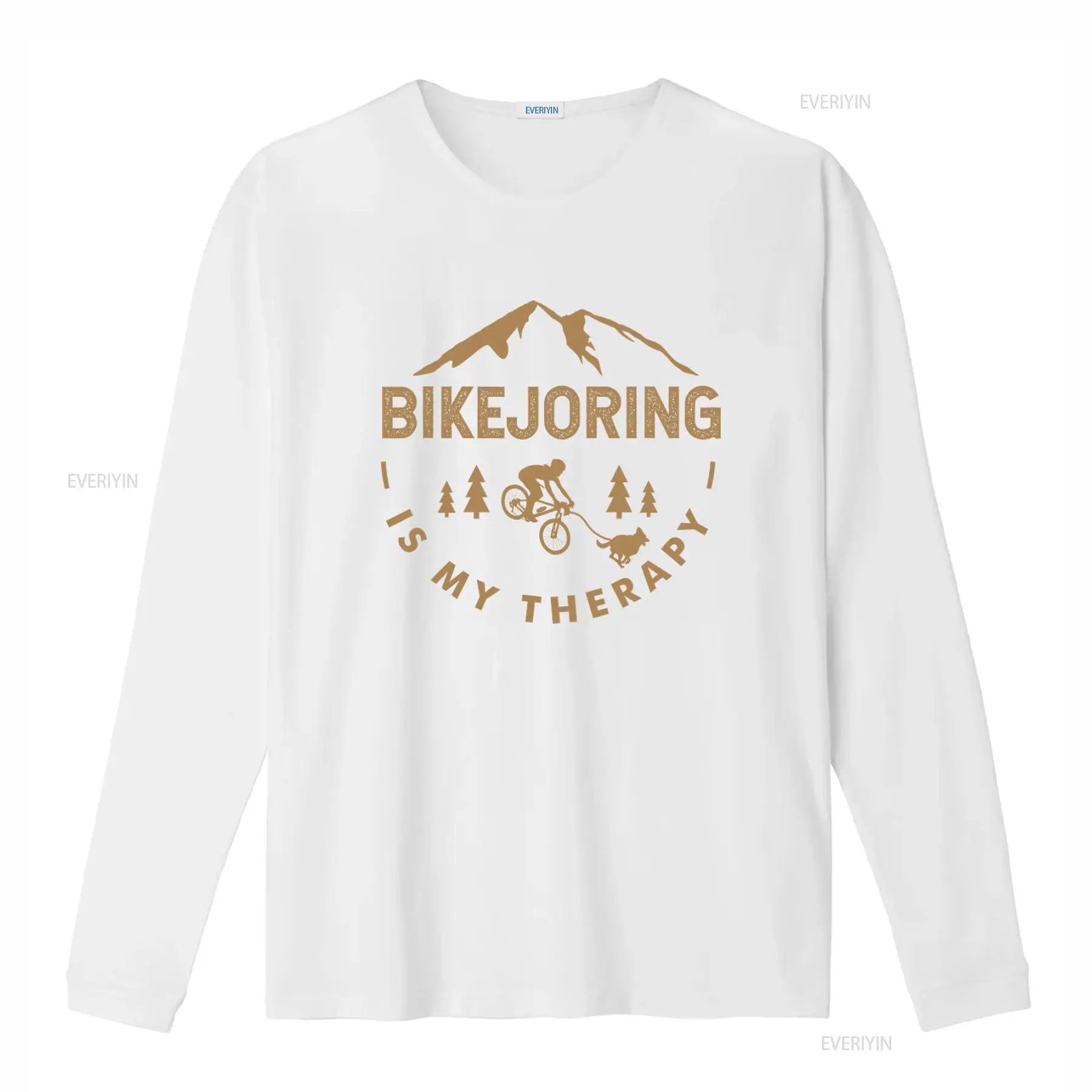 Bikejoring Is My Therapy T-Shi – Outdoor Adventure Therapy Bewertung und Preis