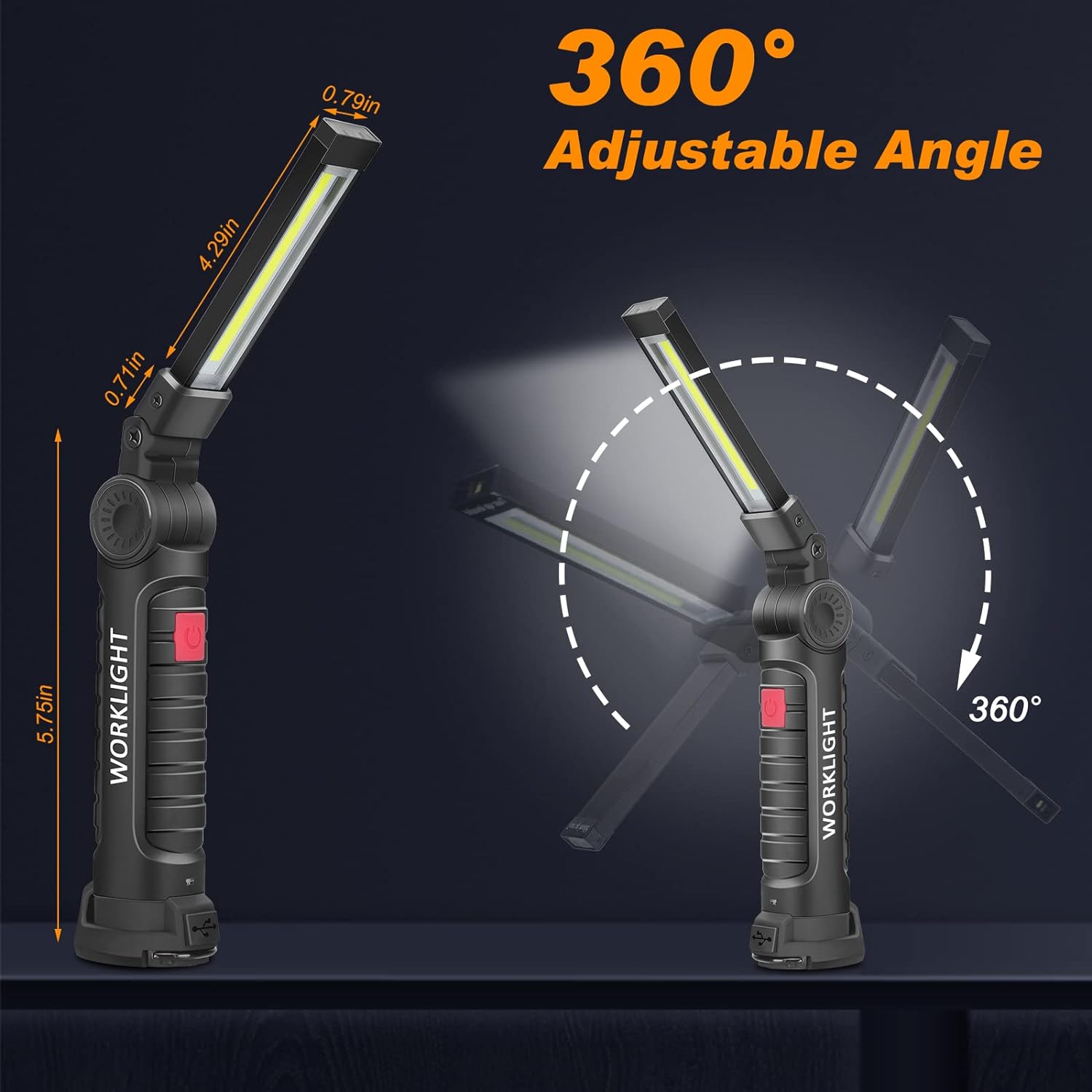 Tragbare Handtaschenlampe USB  – Outdoor Adventurer Bewertung und Preis