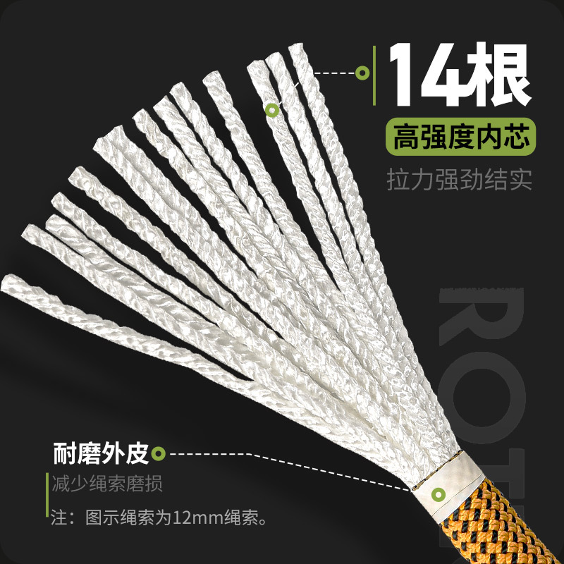 5m-Φ:10,5mm/12mm, Statisches S – Rope Climbing Static Bewertung und Preis