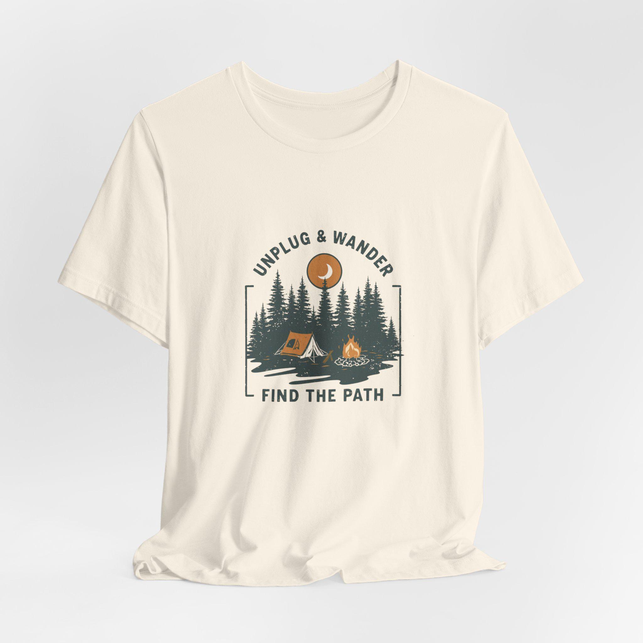 Unplug & Wander Shirt, Camping – Outdoor Adventure Club Bewertung und Preis