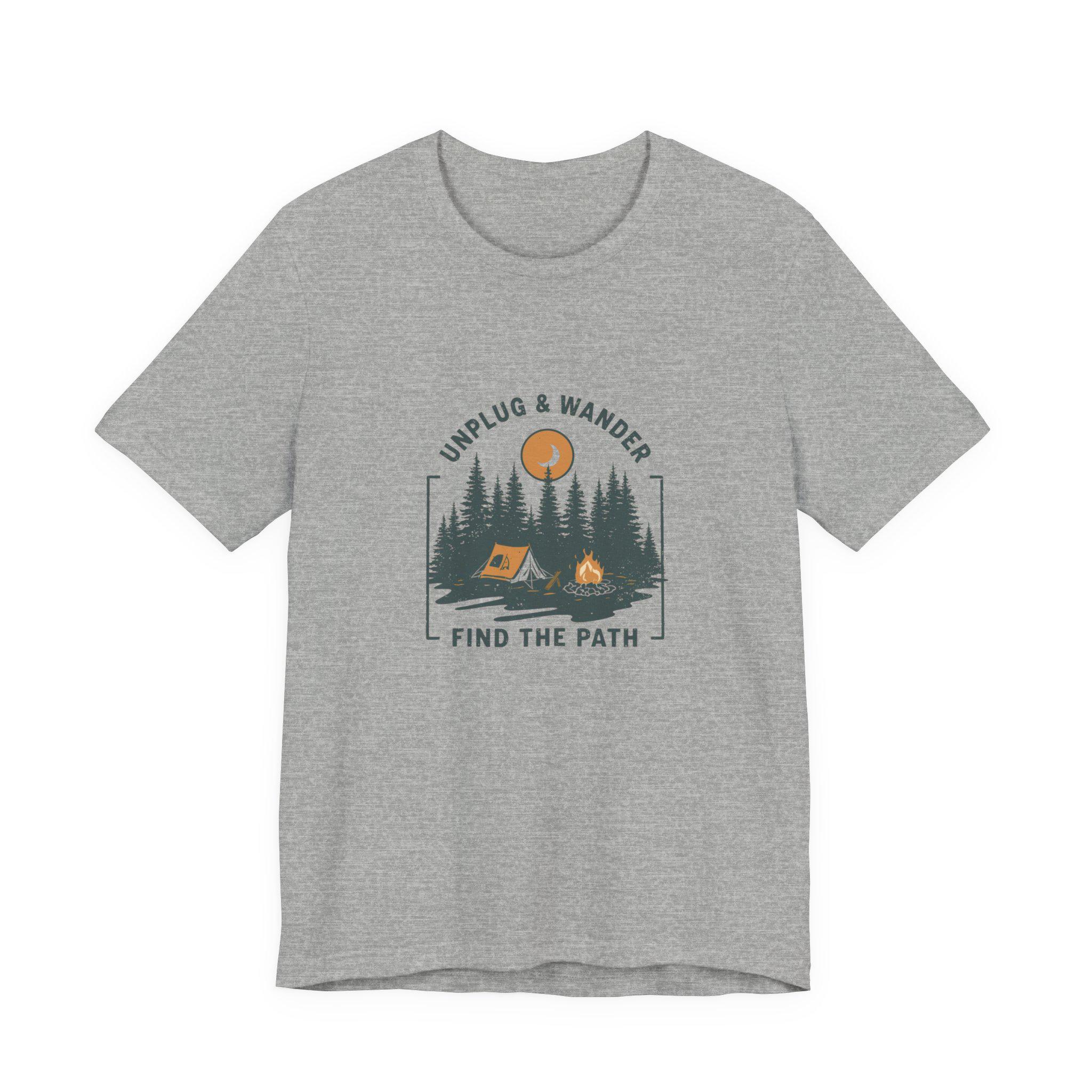 Unplug & Wander Shirt, Camping – Outdoor Adventure Club Bewertung und Preis