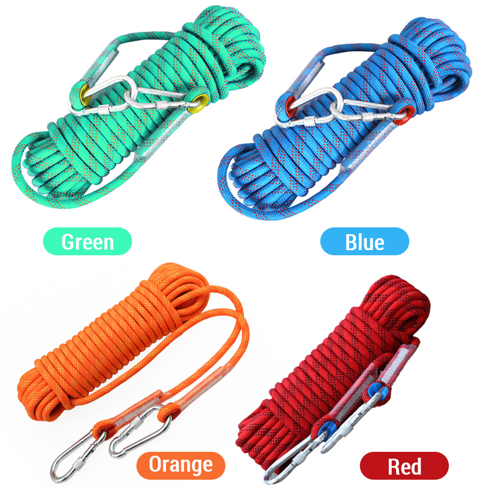 10mm Kletterseil 10M/20M/30M D – Rope Climbing Static Bewertung und Preis